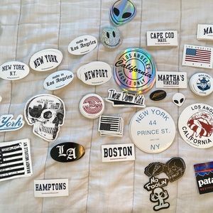 RARE brandy melville stickers & more